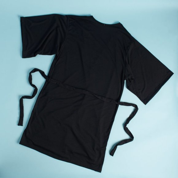 Maison Du Soir Robe in black - Picture 1 of 7